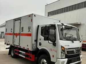 东风多利卡 D6 黄牌 5 吨危险品运输车实拍