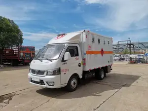 东风小途逸汽油版危险品厢式运输车(2/3/9类多公告,柳机125马力)