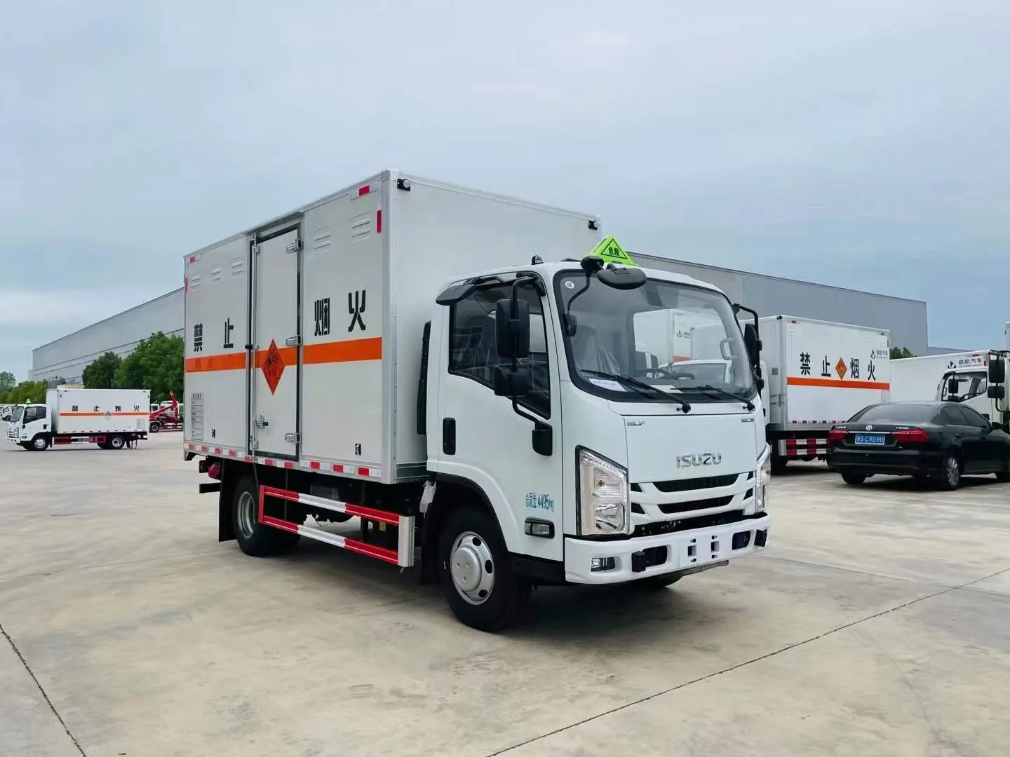 江西五十铃蓝牌爆破器材运输车
